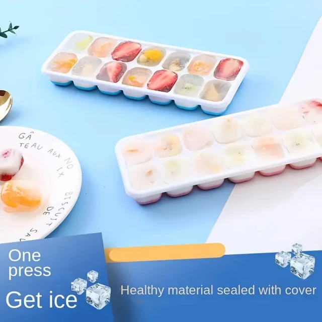 Mini 6 Grids Soft Silicone Ice Cube Tray Ice Mold Ice Cream Maker Summer  Party Homemade Cold Drink Diy Tools - Ice Cream Tools - AliExpress