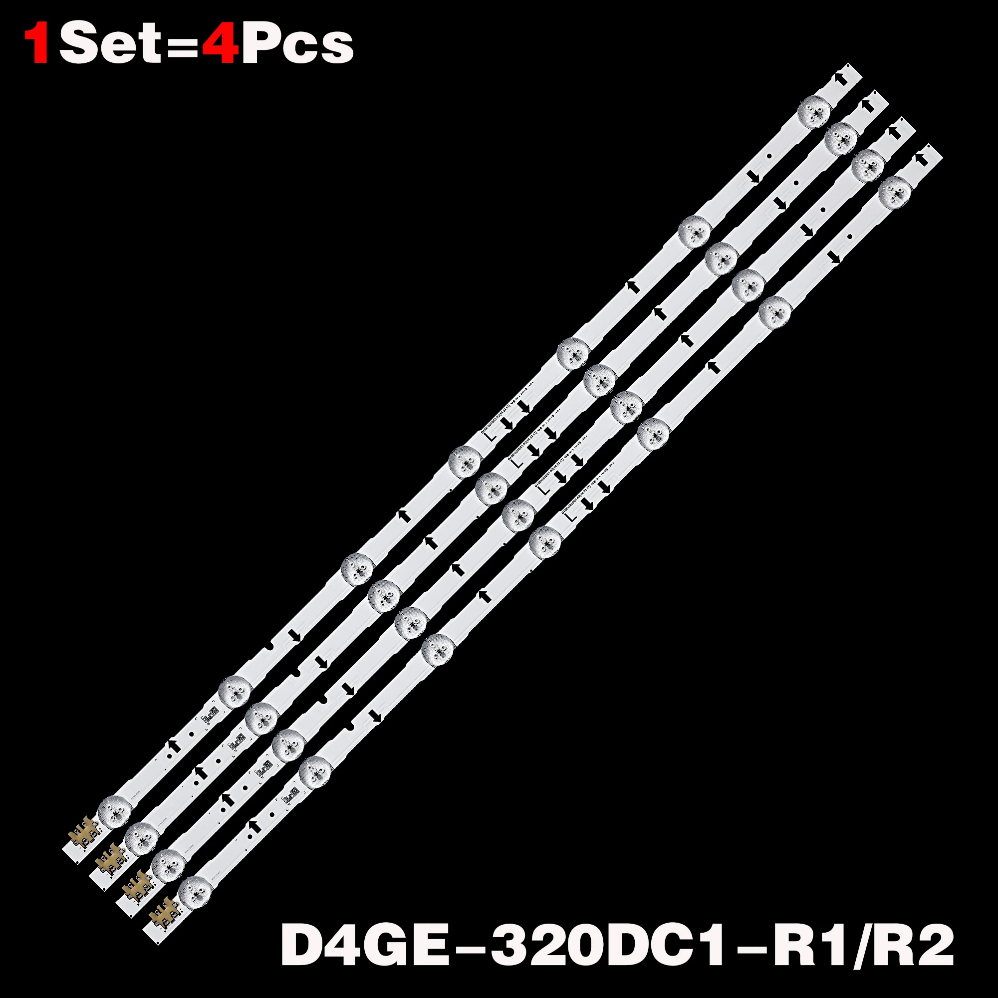 Tira Retroiluminação Led Lâmpada para Samsung Ue32h6400ak Ue32h6400aw Ue32h6410au Ue32h6200ay Ue32h6230ak Ue32h6270as D4ge320dc1-r2