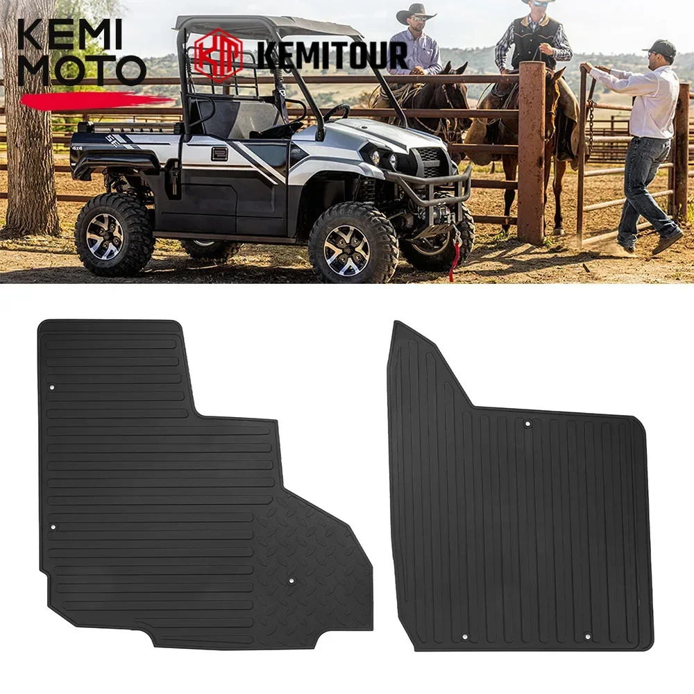 

KEMIMOTO UTV TPE Black Front Floor Mat #99994-1187 Compatible with KAWASAKI MULE PRO MX CAMO SE EPS LE 2019-2023