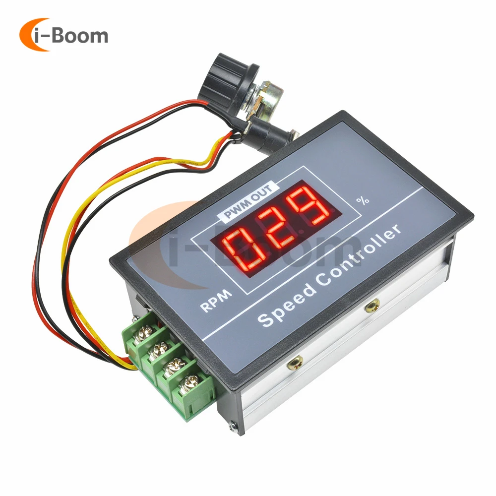 30A PWM DC Motor Speed Controller 6V-60V Digital LED Display Adjustable