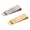 Vintage Solid Brass Money Clip Wallet Thickness Metal Men Cash Bill Clamp Holder ID Credit Card Folder For Male Mini Purse 2