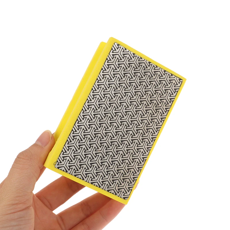 

60/100/200/400# Diamond Hand Polishing Pads Tile Glass Abrasive Grinding Block Pad Stone Marble Ceramic Abrasive Sanding Disc