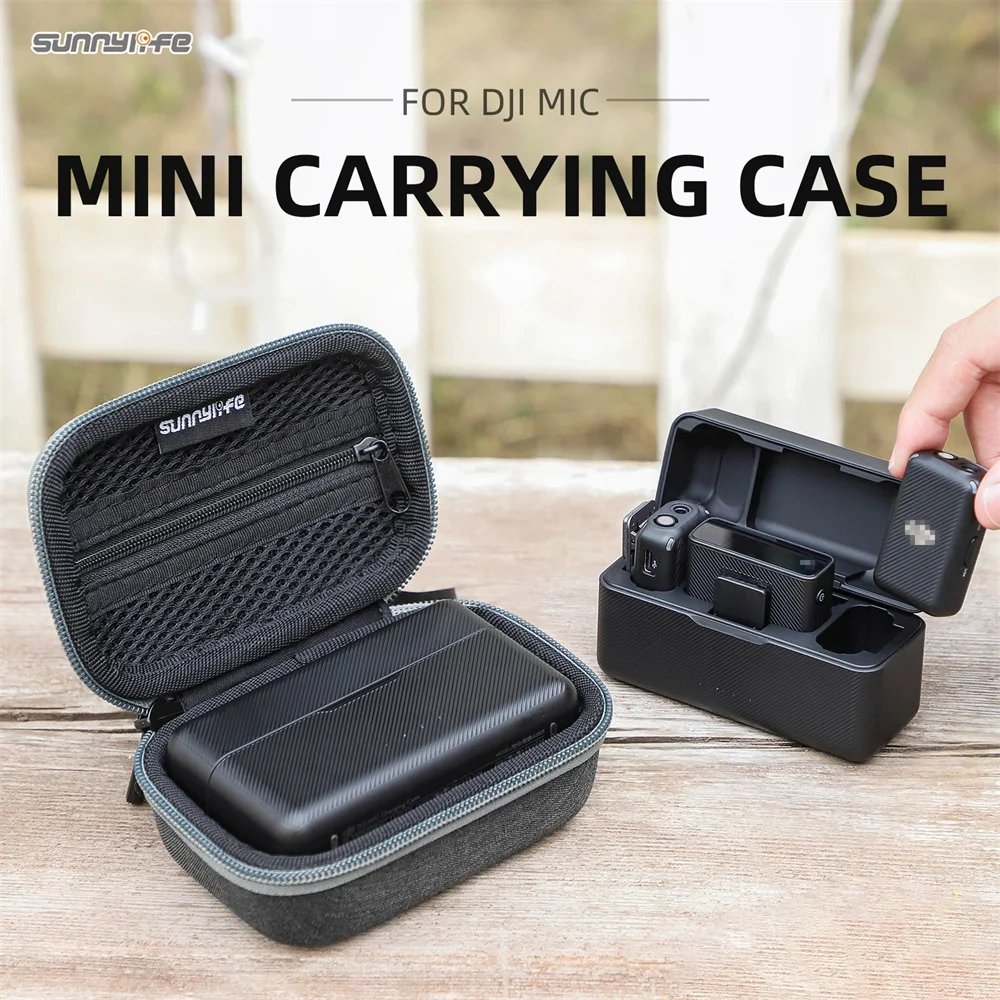 

Для DJI Mic Mini Hard чехол беспроводной микрофон для переноски телефона сумка для хранения для путешествий аксессуары для бревен