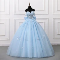 Shiny Party Dress 15 Quinceanera Dresses Ball Gown Glitter Prom Dress With Bow Tie High-end 15 Year Old Gown Customized 2025