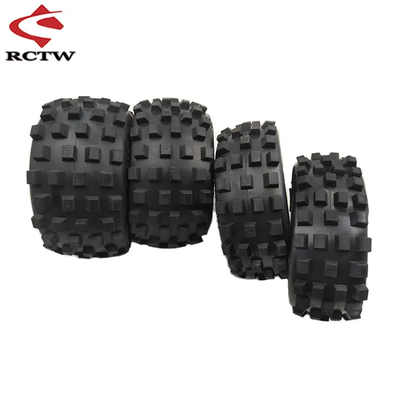 

High-quality Off-road Tire Big Tread Wheel Tyre Skin Kit for 1/5 MadMax HPI Rovan Rofun KM BAJA 5B SS,Losi DBXL Rc Car Toy Parts