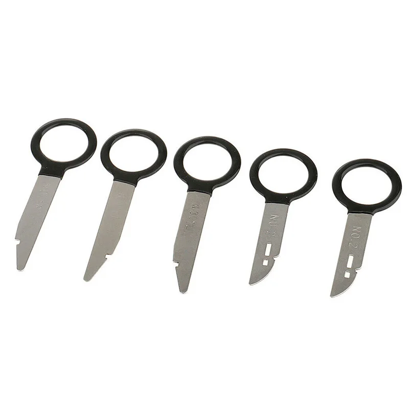 CD Player Removal Tool Set 20pcs Automobile Car Radio Audio Removal Install Key Kit