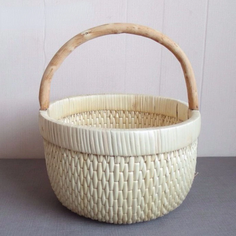 

Плетеная корзина для фотографий из ротанга