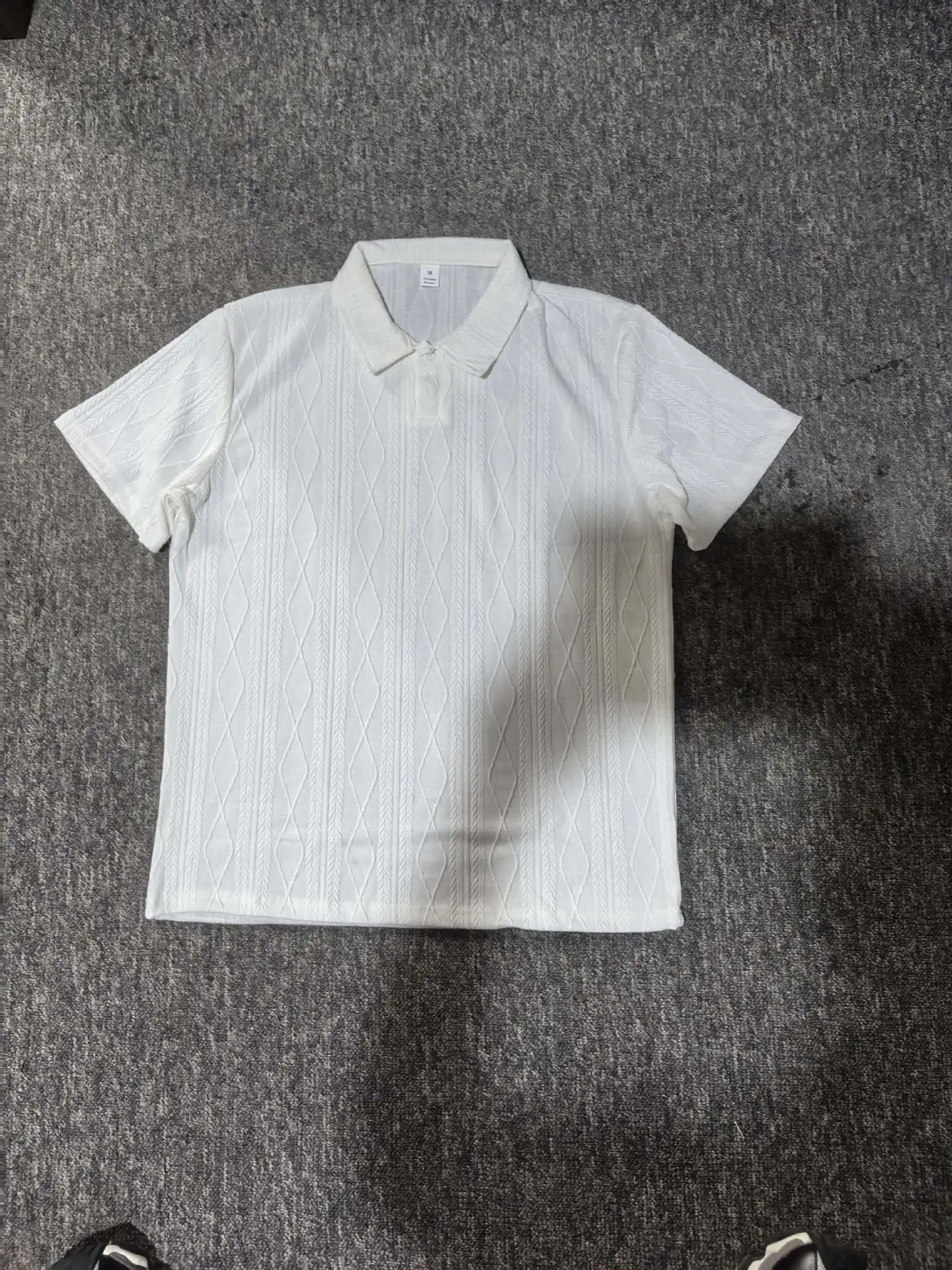 Knitted Polo Shirt – Men's Retro Summer Lapel Tee | Breathable Lightweight Top