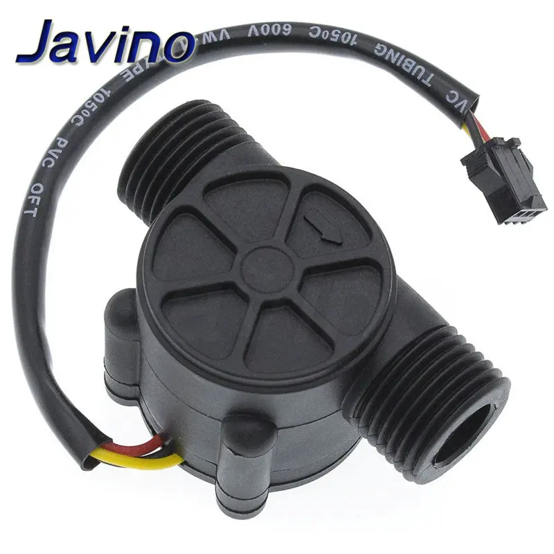 Water Flow Sensor DC 5-18V Flowmeter Hall Flow Sensor Water Control Liquid Switch 1-30L/min 2.0MPa YF-S201 water flow sensor