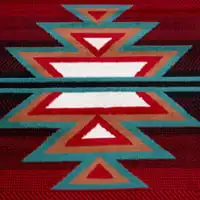 

Sagrada Southwestern Geometric Area Rug, Black/Red, 5'2