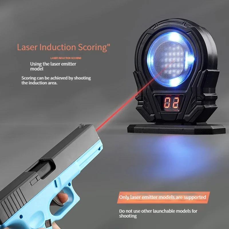 Infrared Induction Electronic Scoring Laser Target Color Sensitive Shooting Practice with Sound Effects Training Toy Equipment 3