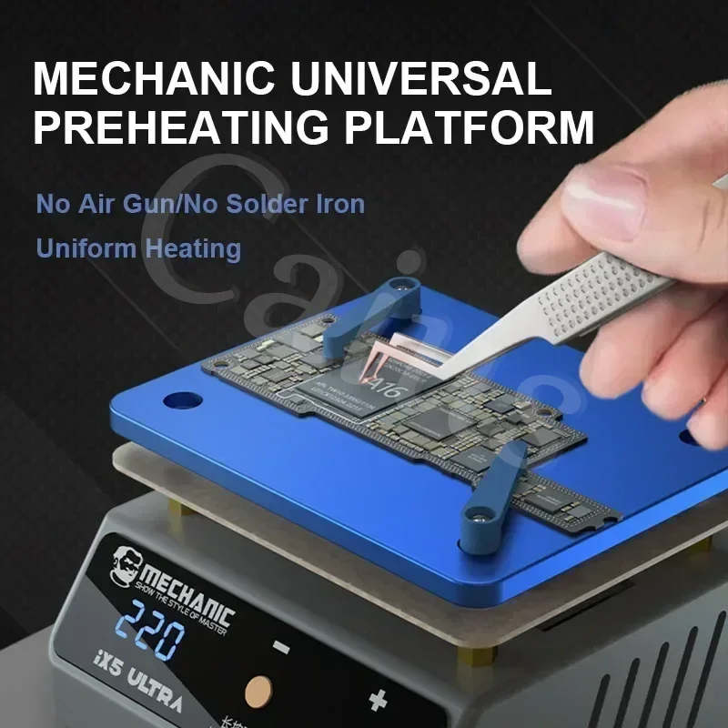 MECHANIC IX5 Ultra 예열 스테이션 안드로이드/IPhoneX-14Pro Max 마더보드 수리용 계층화된 예열기 플랫폼 온도 조절 장치