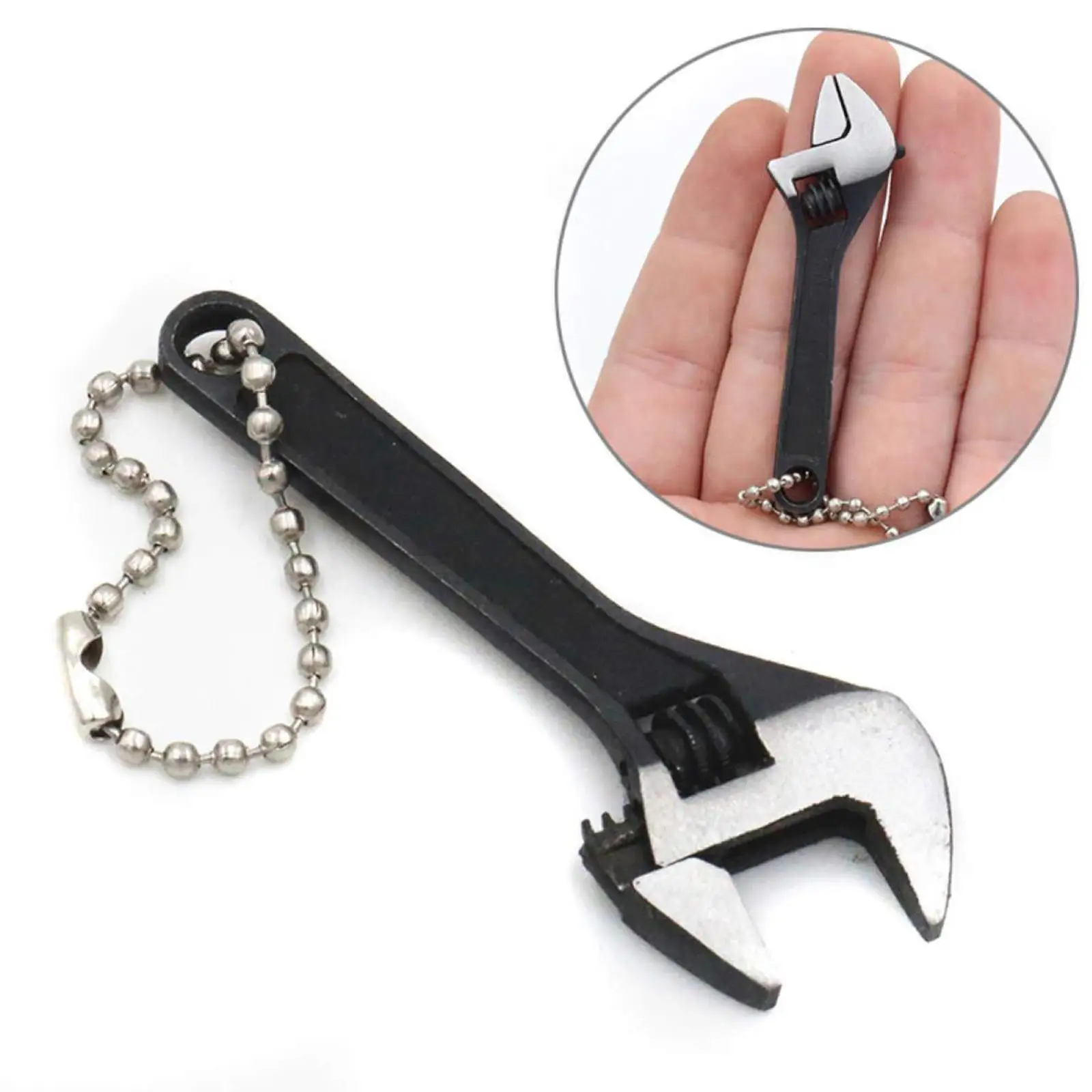 

68/100mm Multifunctional Mini Adjustable Spanner Wrench Small Hand Tools Professional DIY Motorcycle Repair Tool Steel Material