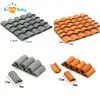 60 Pcs Roof Tiles Building Set Miniature Tiles Mini Dollhouse Shingles Fake Tile Dollhouse Kitchen Garden Accessories 1