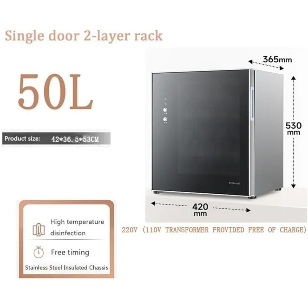 Large-Capacity Tableware Disinfection Cabinet，Household Vertical High-Temperature Disinfection Tableware Teacup Electronic Dryer 2
