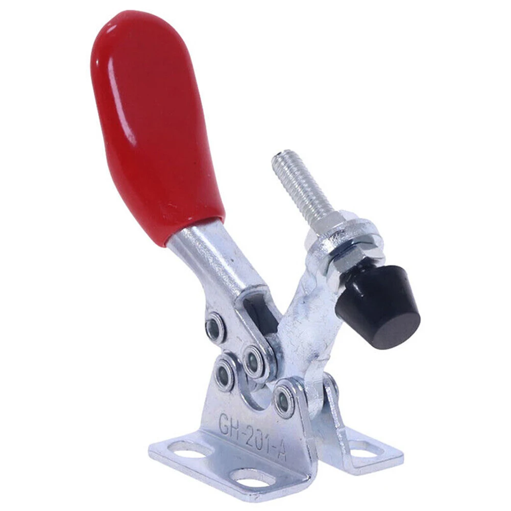 

1pcs GH-201A Clamp Toggle Clamps Vertical Toggle Clamp Hand Clip Horizontal Clamp Quick Release Clamp Set Hand Tools