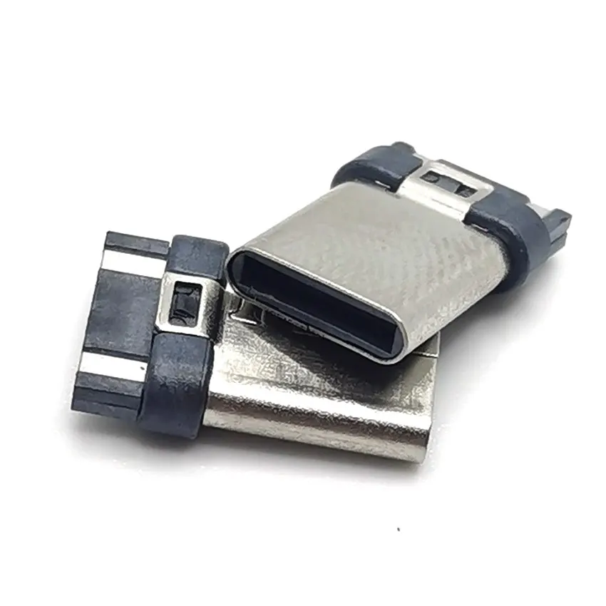 de furos pcb 180 vertical escudo usb c dados carregamento diy 03
