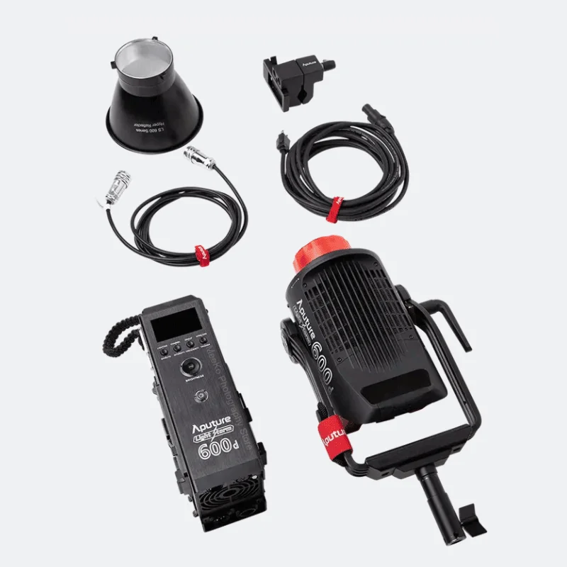 Aputure-LS 600D 라이트 스톰 V-마운트 전문 600W 5600K 비디오 사진 일광 LED 조명, 촬영용