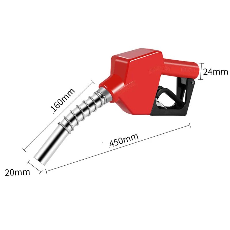 Pistol refueling machine auto shut off fuel gasoline/gasoline/diesel refueling gun aluminum alloy nozzle hand fuel pump