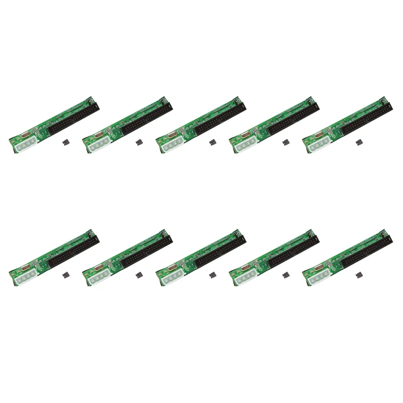 

10X 7+15Pin 2.5 SATA Female To 3.5 Inch Ide SATA To Ide Adapter Converter Male 40 Pin Port For Ata 133 HDD Cd Dvd Serial