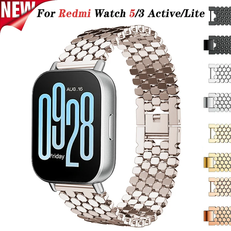 22mm Metal Alloy Wristband Bracelet Replacement Band Accessories