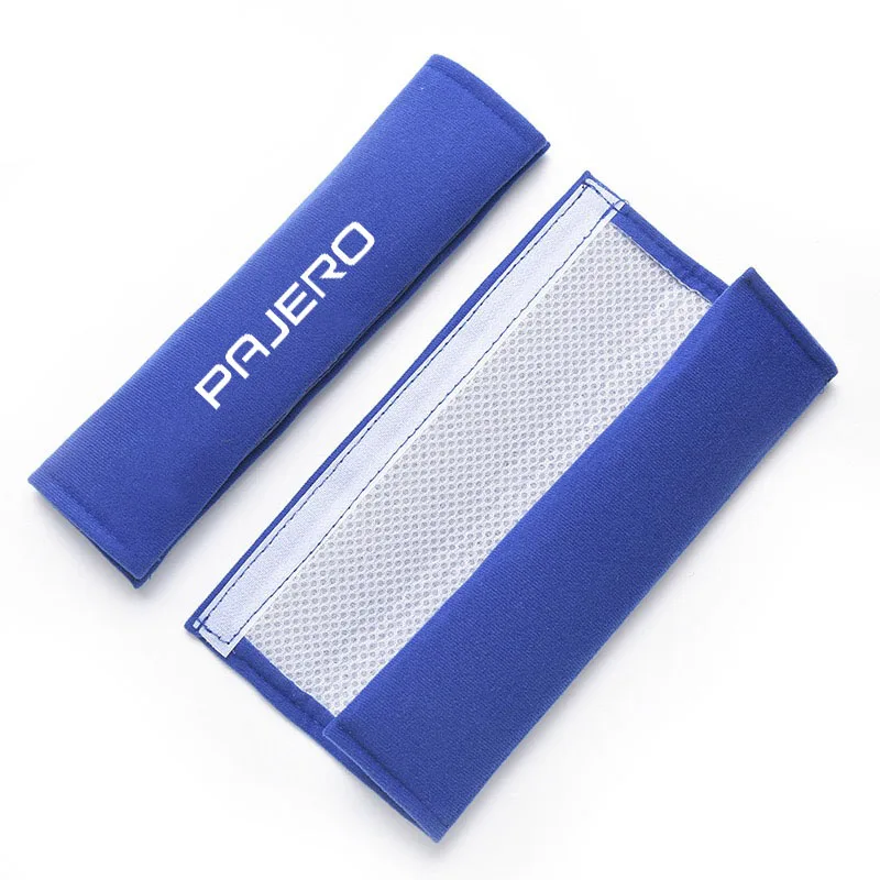 

2Pcs Car Seat Belt Covers Shoulder Protector for PAJERO Car Accessories