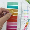 KindFuny 200 Sheets Morandi Index Tabs Bookmark Sticky Notes Notepad Kawaii Stationery School Office Supplies 6