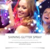 EELHOE Highlighter Powder Spray High Gloss Lasting Waterproof Shiny Contouring for the Face Makeup Highlights Body Glitter Spray 3