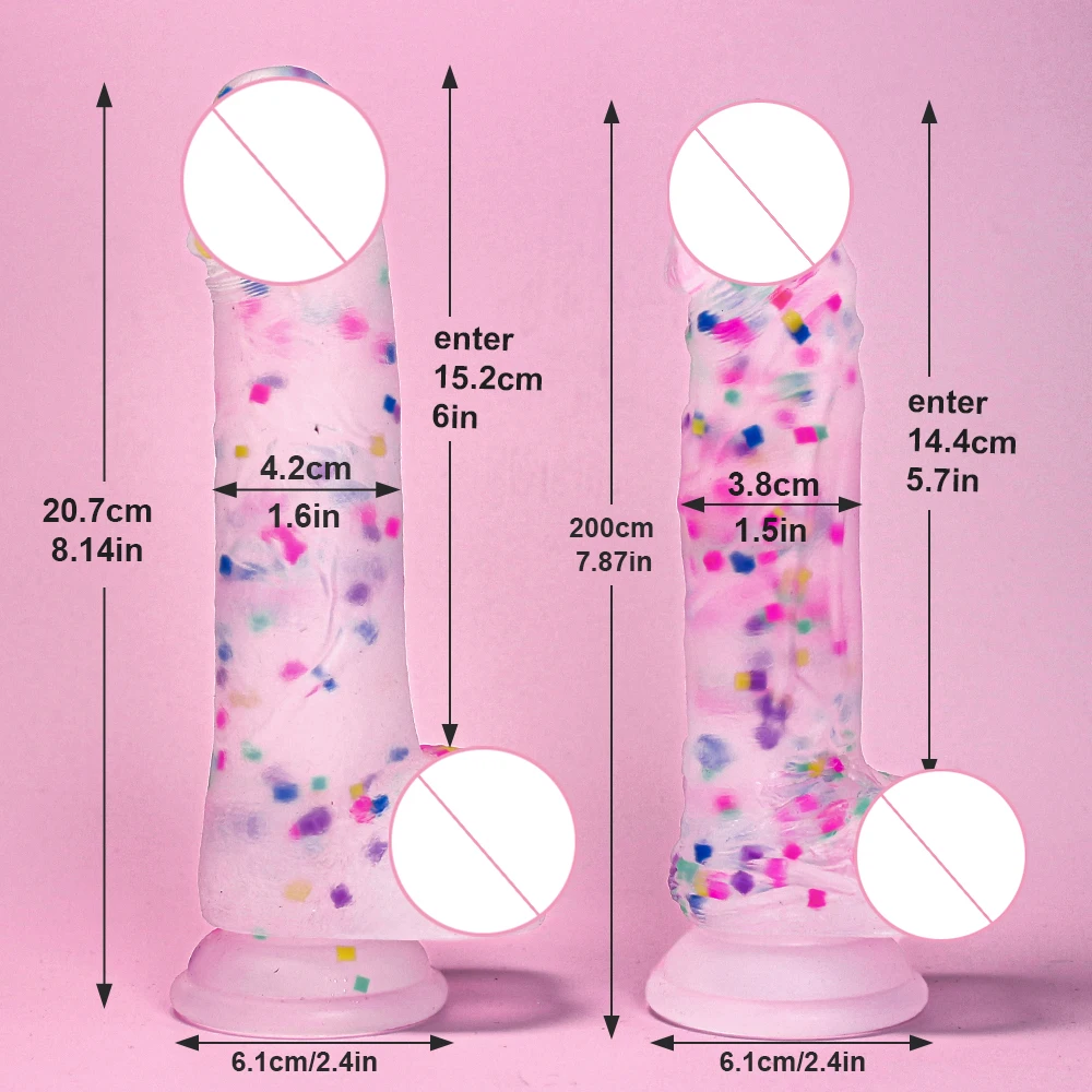 Gelugee Dildo Realistic Penis Silicone Soft Big Sucker Skin Feeling Female Vagina Sex Toys for Women Masturbation Girl 18 sex toys