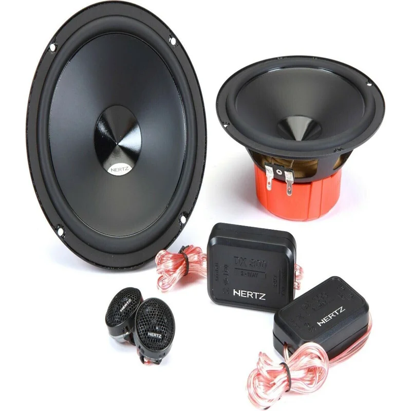 Free Shipping 1set Hertz 2 Way System 165'' 250w 2 Way System Car Speaker  Dwr Surround Manufactured By Elettomedia Ltaly - Speakers - AliExpress