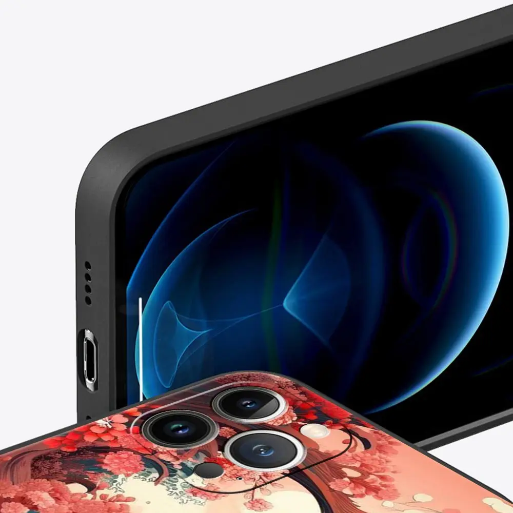 Luxury Phone Case Featuring The Great Wave Of Kanagawa Design