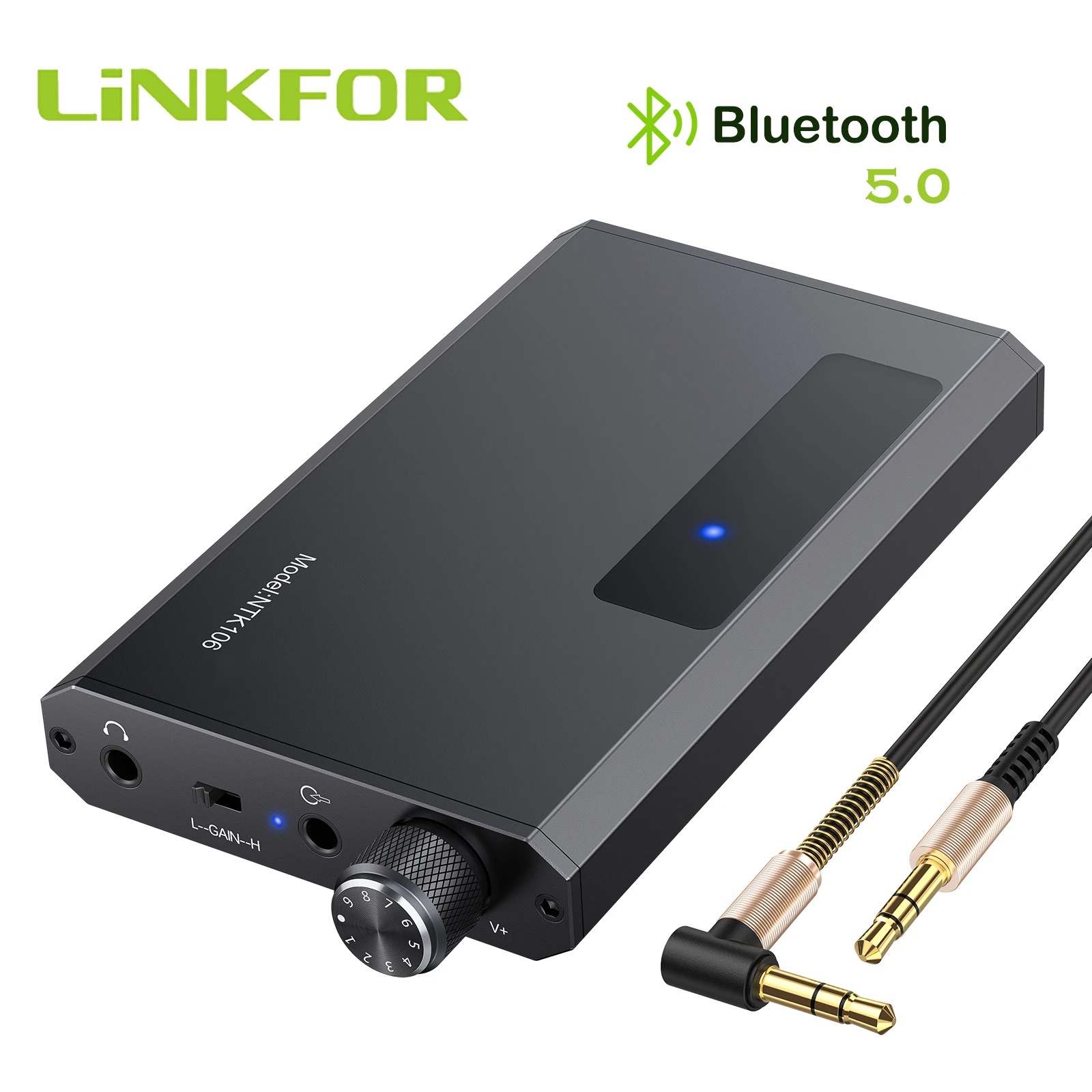 ポータブルHiFiヘッドホンアンプ