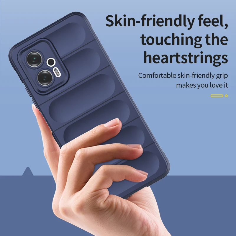 Shockproof Silicone Back Cover - Durable Protective Phone Case