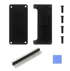 Aluminum Shell Protective Case Kit with Cooling Enclosure and Pin Header for Universal DIY Projects (Straight Needle)