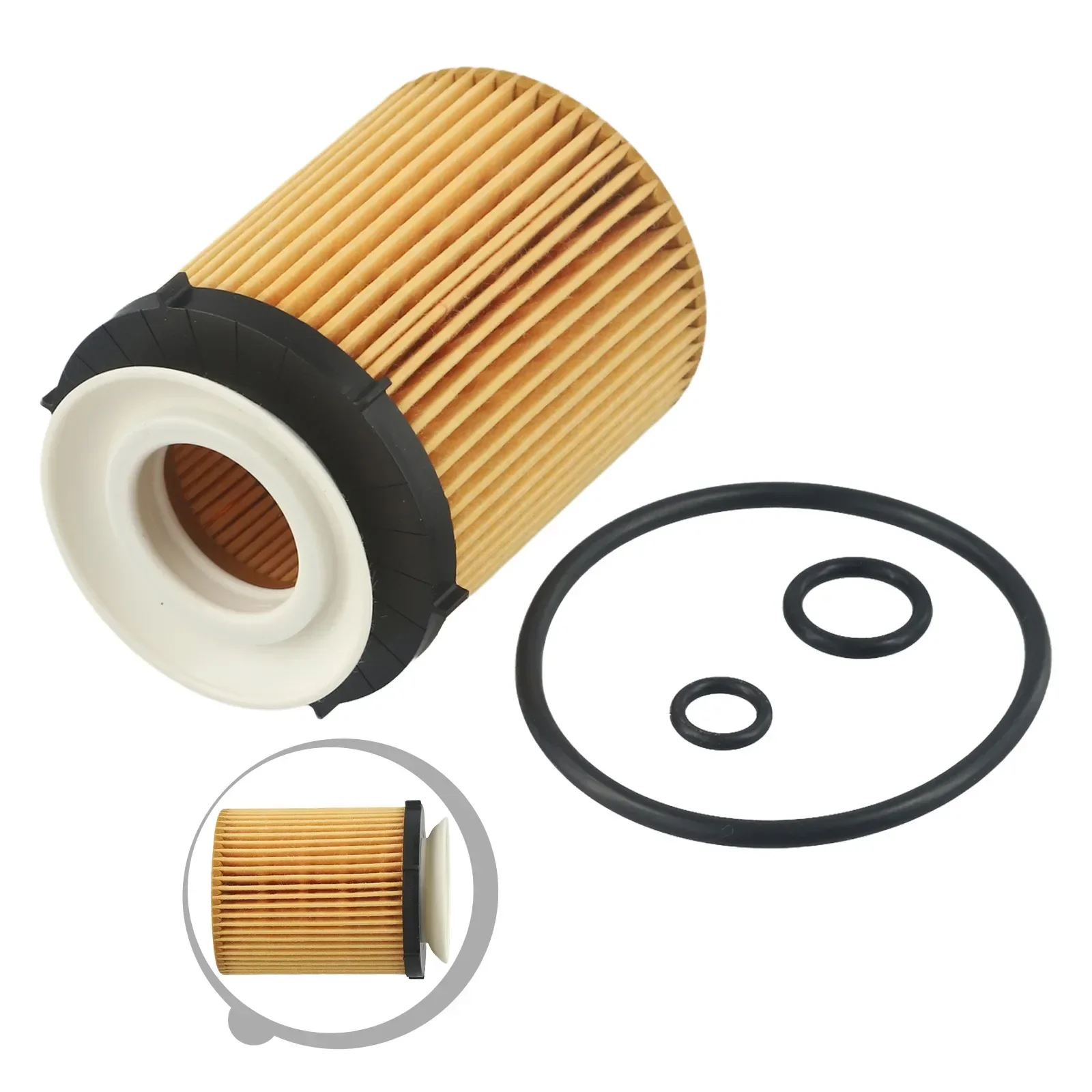 Car Engine Oil Filter Kit For Mercedes-Benz GLB250 For C300 A220 GLA250 GLC300 2701840025 2701840125 2701800109 Oil Filter