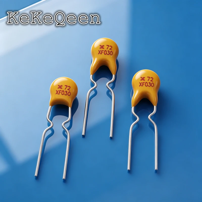 10-Pack Self-Recovery 0.3A Resettable Fuses - 72V, Pitch 5mm