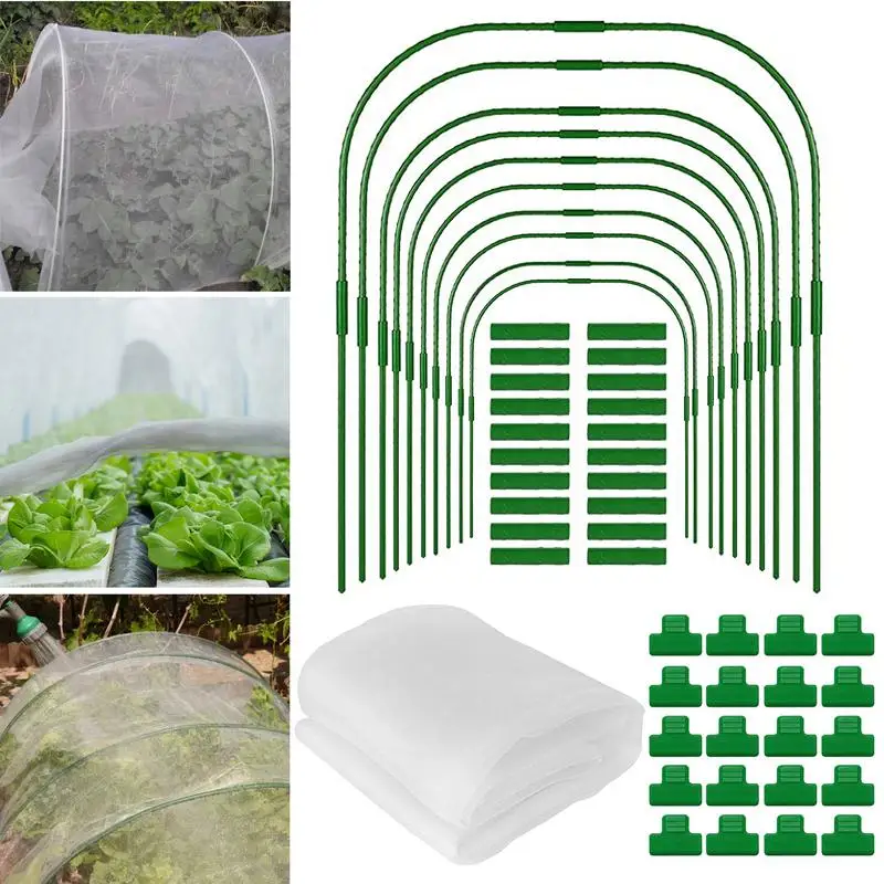 

Garden Bed Cover Greenhouse Row Cover Birds Animals Barrier Protection Net Garden Protection For Raised Beds Greenhouse
