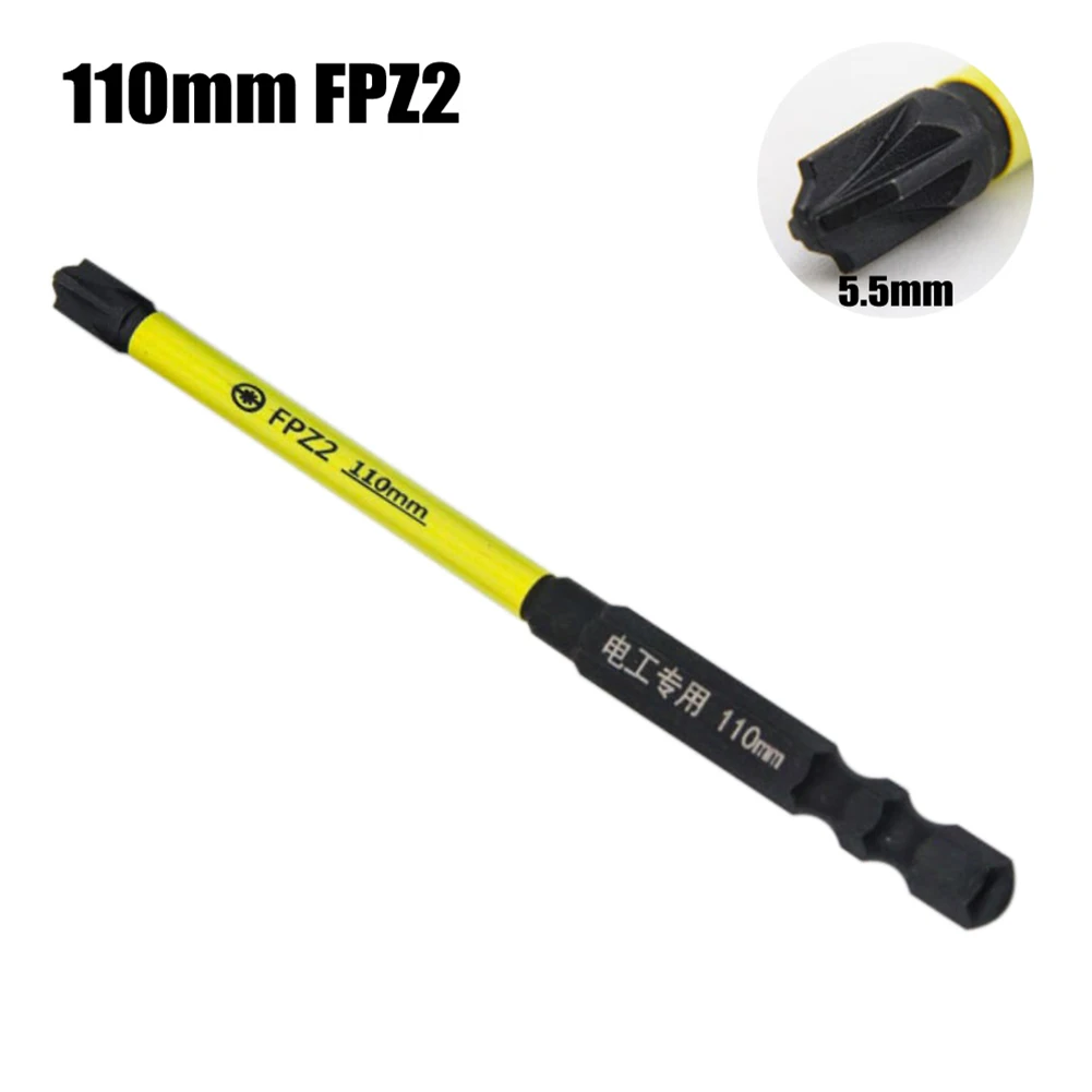 Hochwertige Reparatur werkzeuge für Schrauben dreher bits rostfrei geschlitzter Kreuz elektriker aus legiertem Stahl fpz1 fpz2 fpz3 hrc63 ° – Detail 35