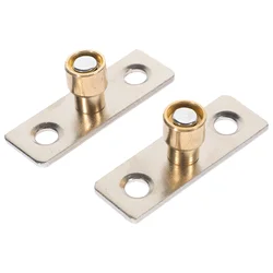 Barn Door Rails Sliding Floor Bottom Guide Roller Bearing Retainer Stopper for Mount Guides