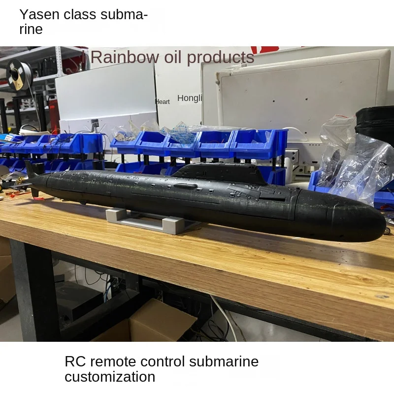 RC Submarine Model Wireless Remote Control Model Sturgeon Submarine Finished Toy Gift Submersible Navy Fleet Model 4