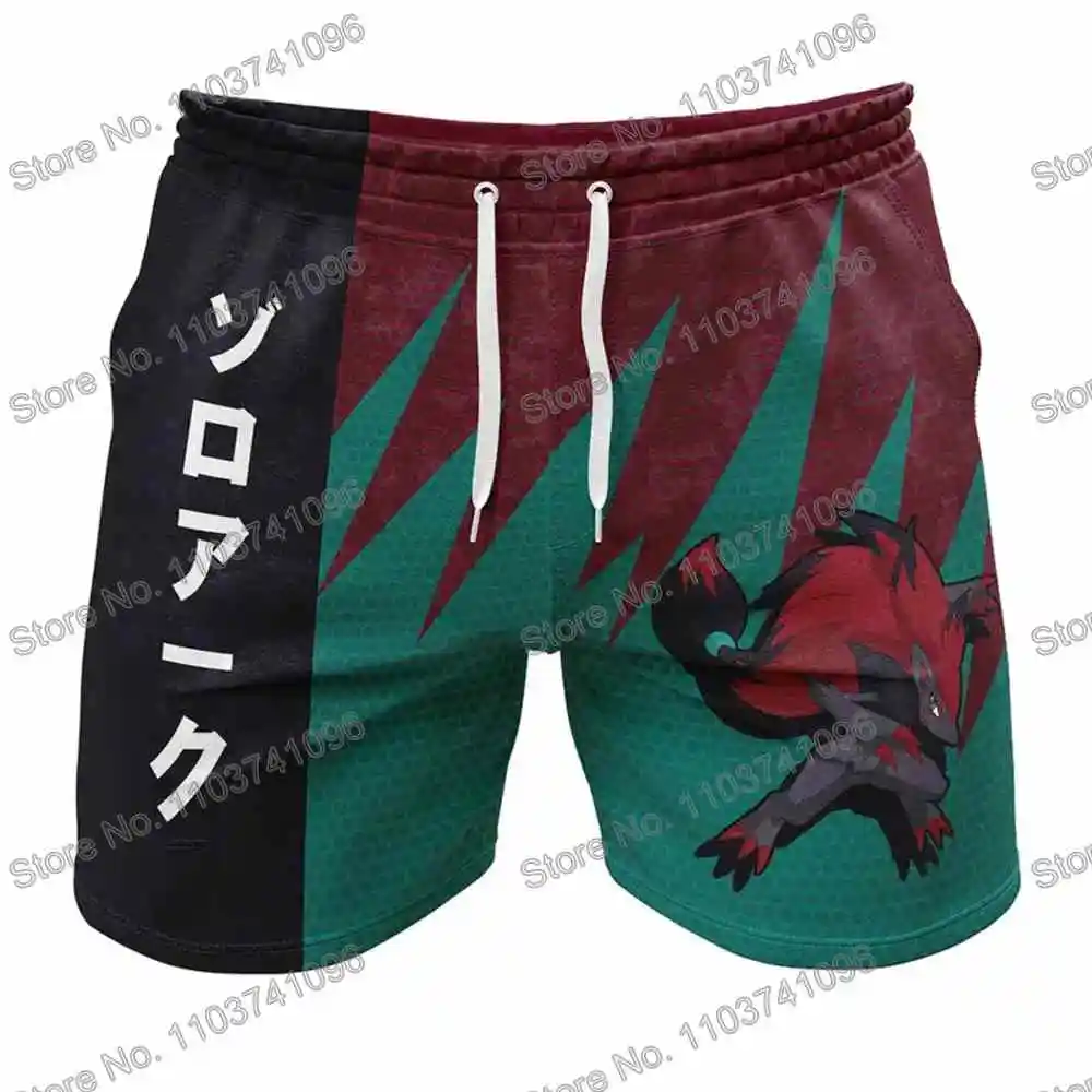 Red Eyes Diving Shorts BJJ Boxing MMA Rash Guard Swimwear Men Summer Surf Clothing GYM Shorts Sportswear Beach Floatsuit Pants