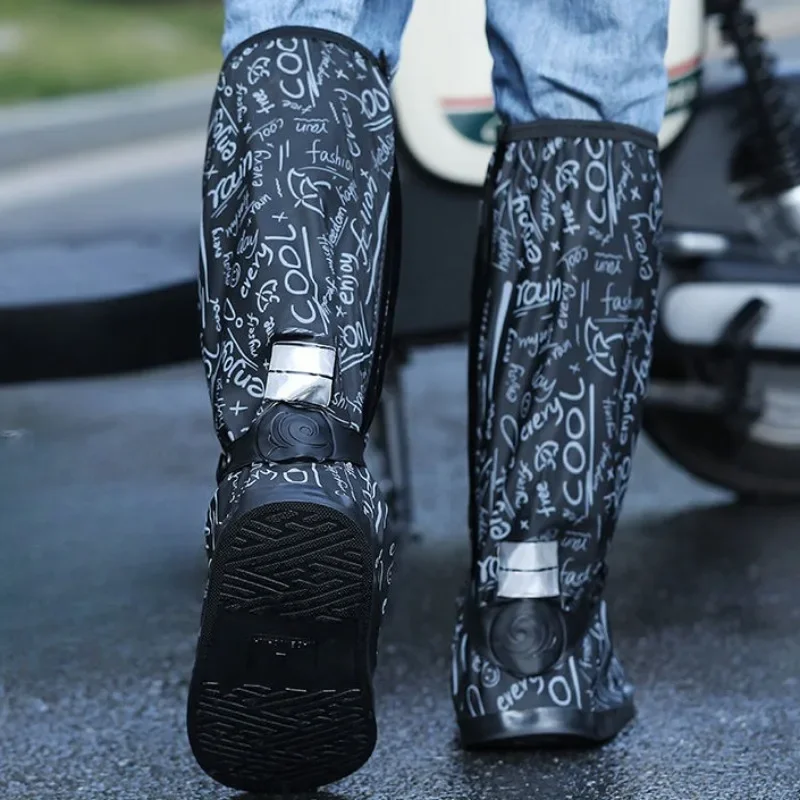 Galoches légères haute luminosité pêche grande taille - Bottes pluie agriculture boue caoutchouc résistant