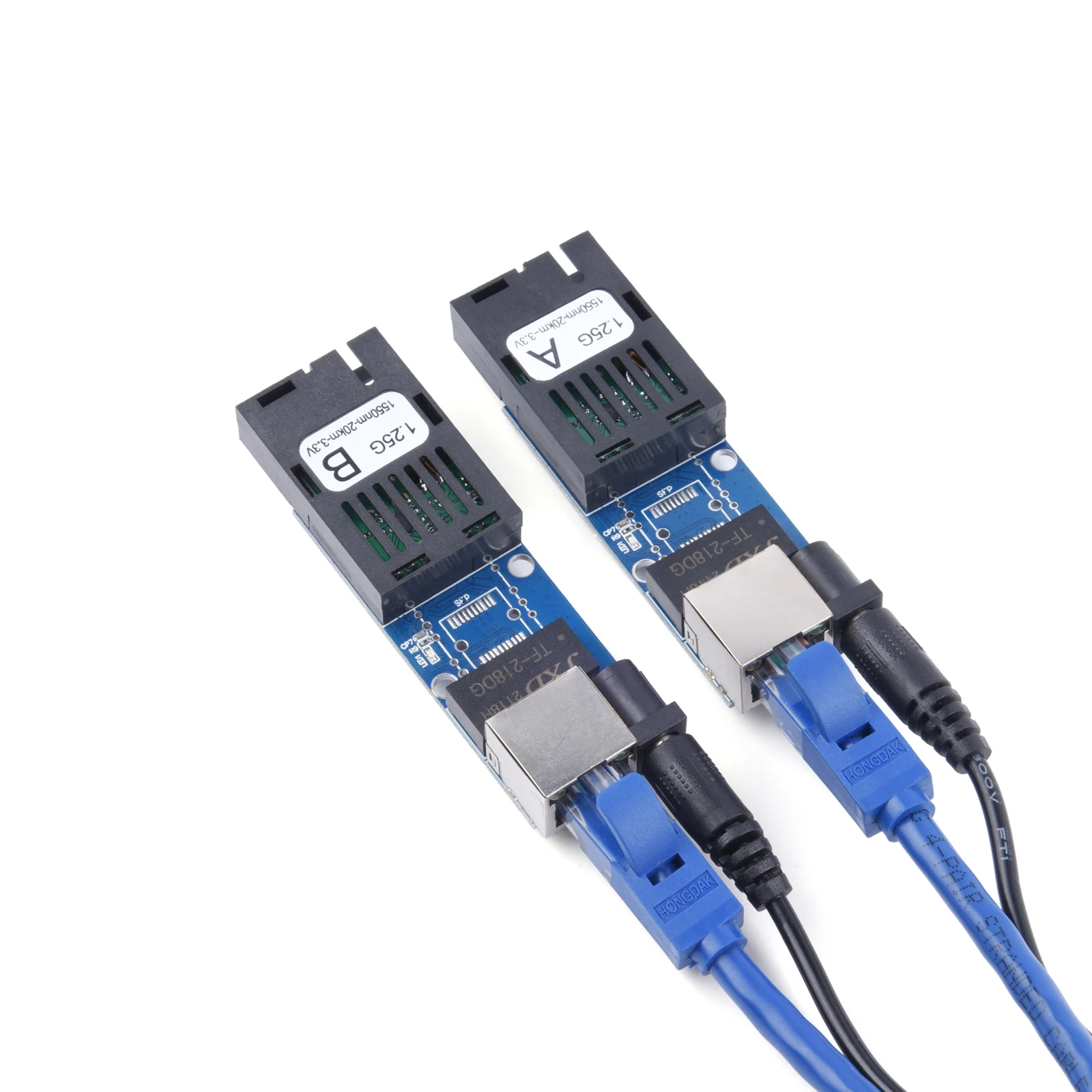 Fiber Optical Media Converter Mini Gigabit 10/100/1000Mbps Single Mode 3Km UPC/APC SC-Port