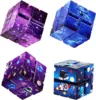 Infinity Magic Cube Starry Sky Square Puzzle Toys Four Corner Maze Toys Children Adult Decompression Relaxing Hand-Held for ADD 1