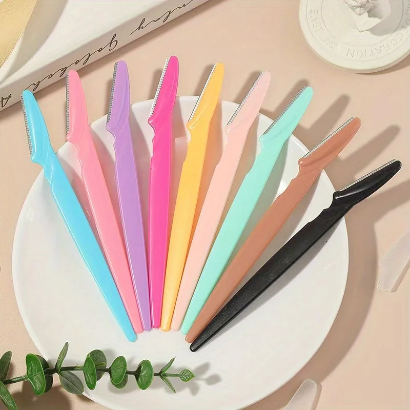 Eyebrow Razor Set with Cover Precision Trimmer