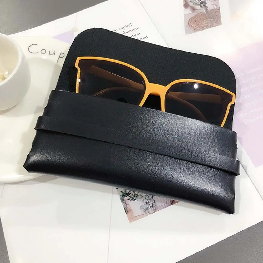 

Rectangle PU Leather Spectacle Bag Spectacle Case Sunglasses Bag Eyeglasses Case Glasses Bag Leather Glasses Bag
