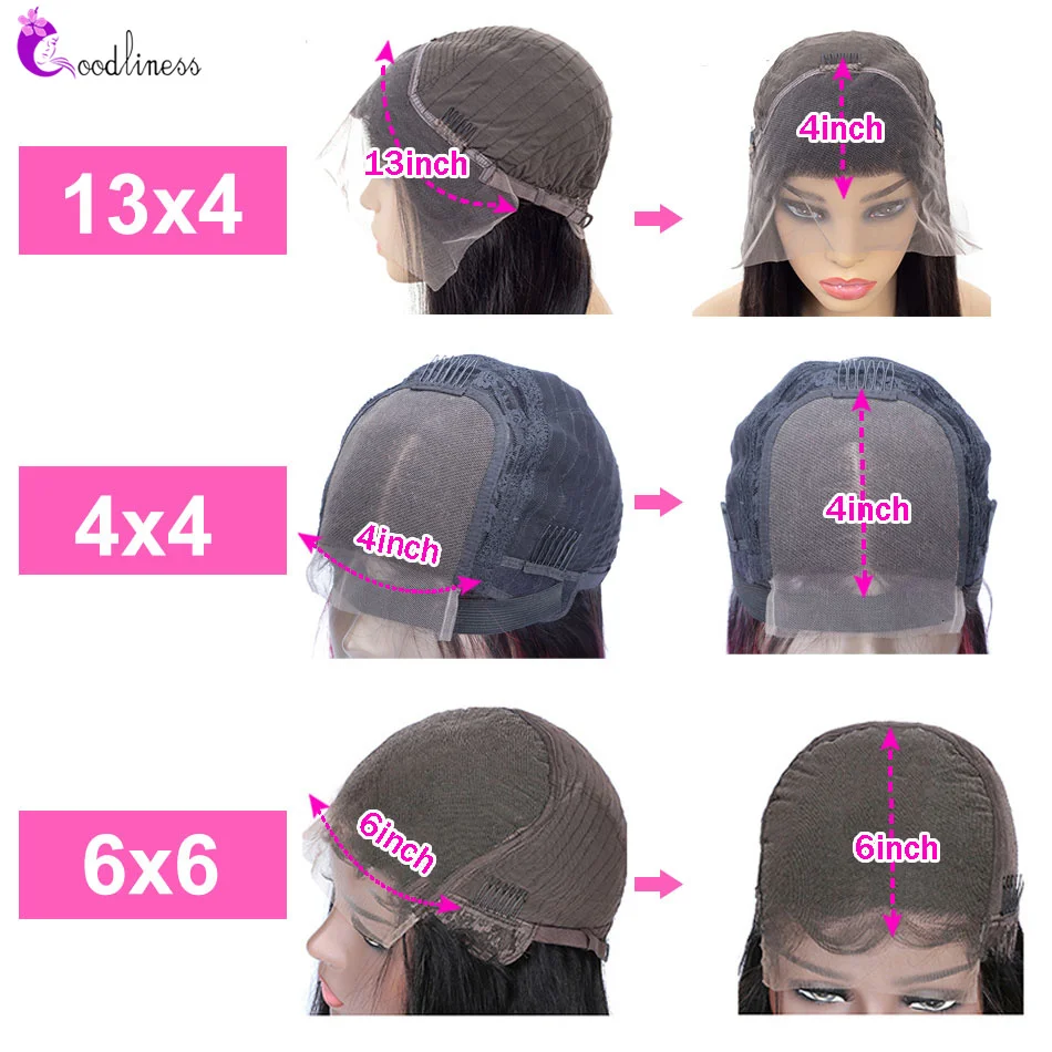 250% krátká afro kudrnatá paruka s krajkou vpředu z lidských vlasů 13x4 krátké kudrnaté paruky z lidských vlasů s hustotou vlasů pro ženy_voghion.com