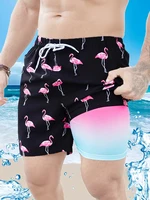 Firebird gradient lined with beach shorts 1