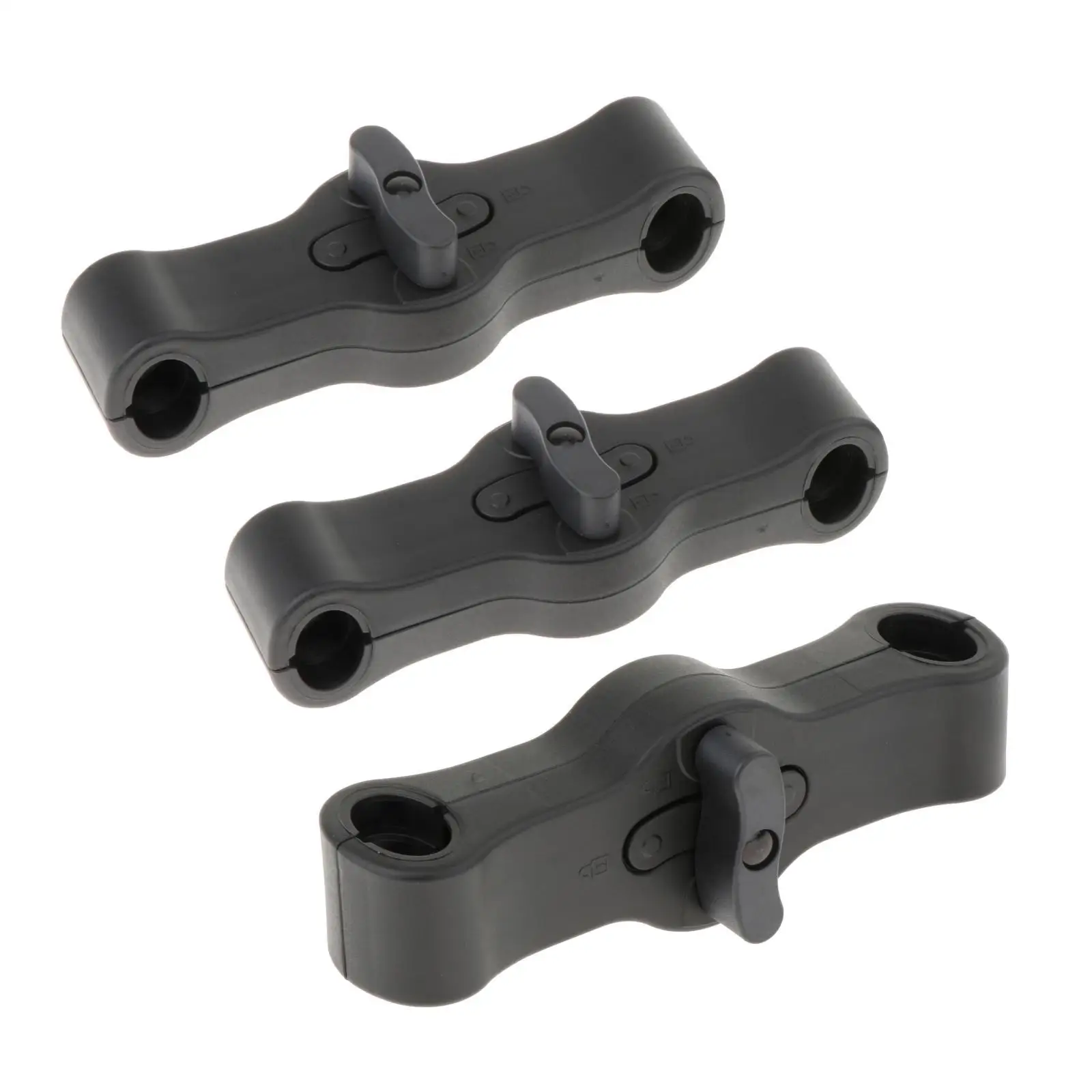 3Pcs Stroller Connector Pram Strollers Connectors Linker Adjustable 2 in1 Stroller Connectors for Cart Accessory