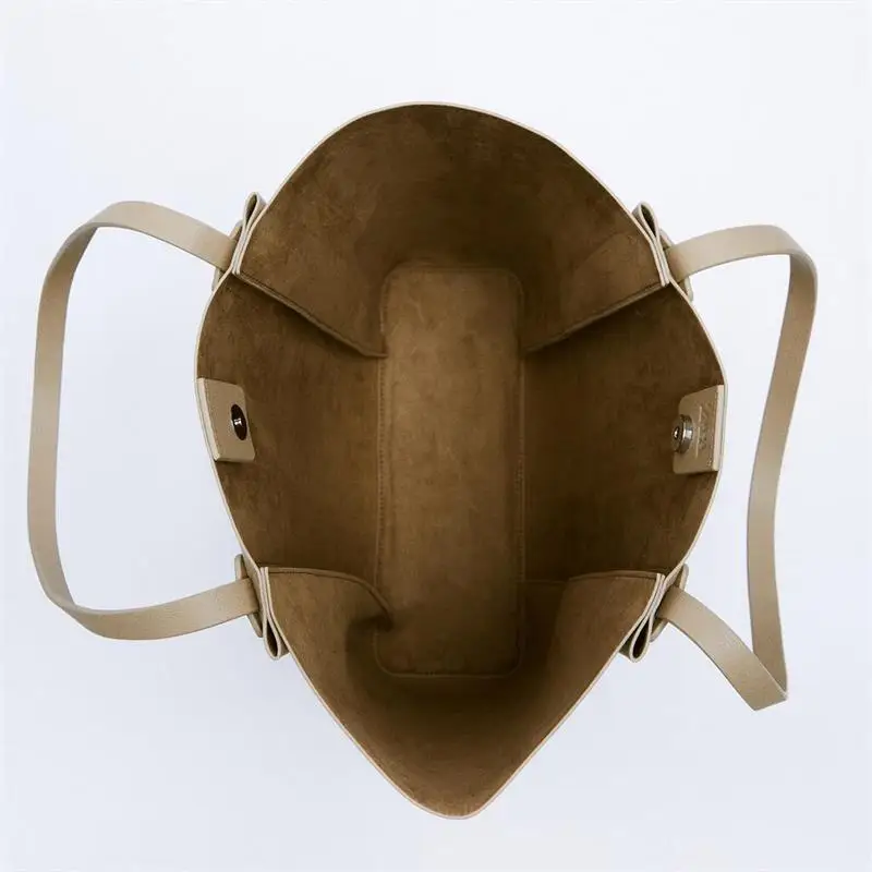 Tote bag new product single shoulder portable large capacity shopping bag trend fashion women's bag single shoulder bag